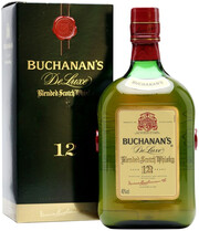 Buchanans De Luxe 12 Years Old, gift box, 0.75 L