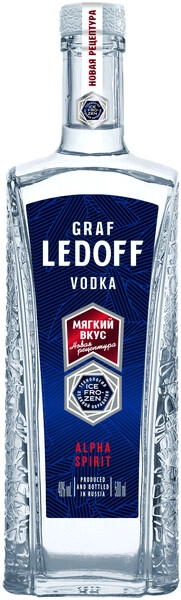 Водка «Graf Ledoff», 0.5 л — купить водку «Граф Ледофф», 500 мл
