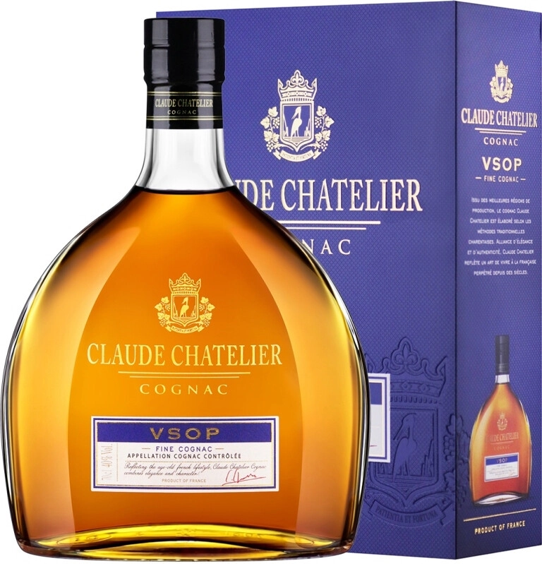 VSOP, Chatelier gift price, ml Cognac box, reviews box Chatelier Claude VSOP, gift – 700 Claude