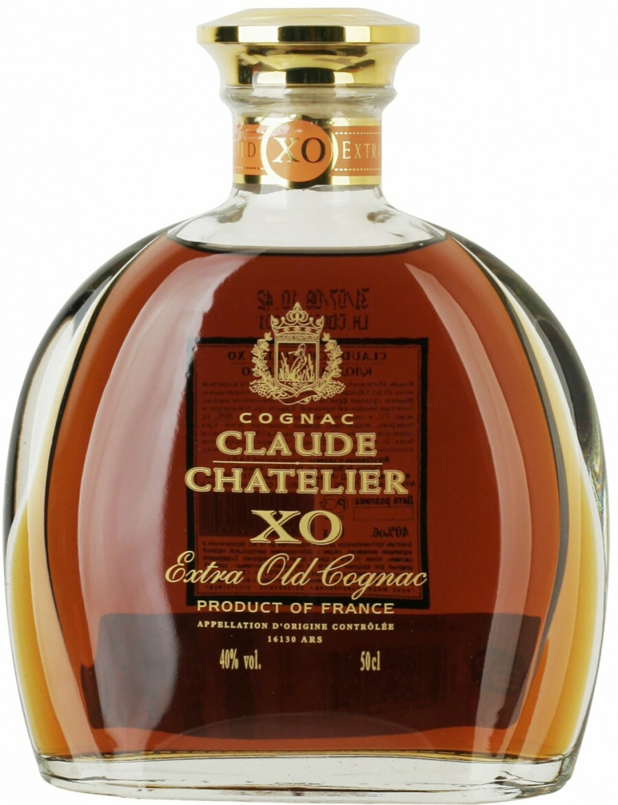 Cognac xo цена. Коньяк Claude Chatelier XO. Коньяк Claude Chatelier XO 0.05 Л.