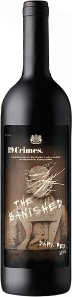 Вино красное полусухое 19 Преступлений, «Изгнанник», 2016, 0.75 л