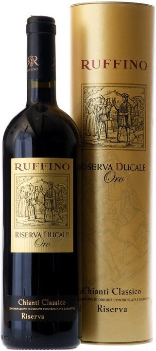 Wine Ruffino, Riserva Ducale Oro, Chianti Classico Riserva DOCG, 2011, in  tube, 750 ml Ruffino, Riserva Ducale Oro, Chianti Classico Riserva DOCG,  2011, in tube – price, reviews