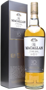 Macallan Fine Oak 10 Years Old, with box, 0.7 л