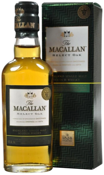 Виски The Macallan 1824 Collection, Select Oak, в подарочной