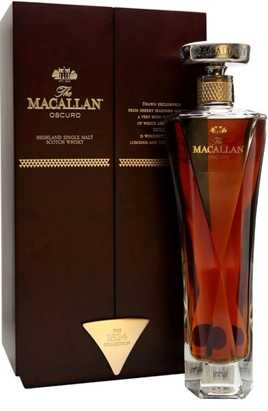 Виски The Macallan 1824 Collection, Oscuro, в подарочной коробке
