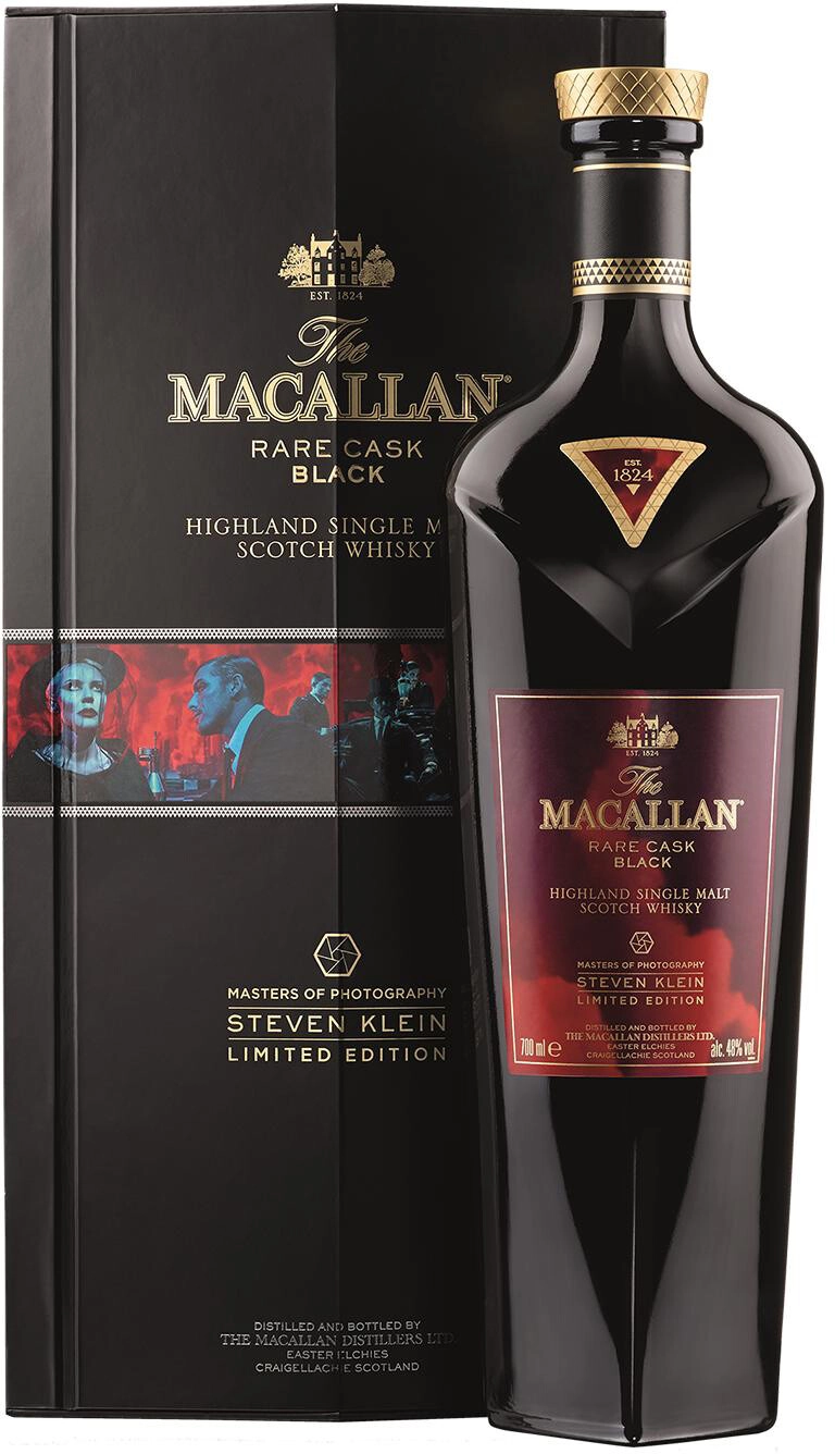 ［新品未開封］The Macallan Rare Cask Black Whisky The Macallan Rare Cask Black Steven Klein Limited Edition