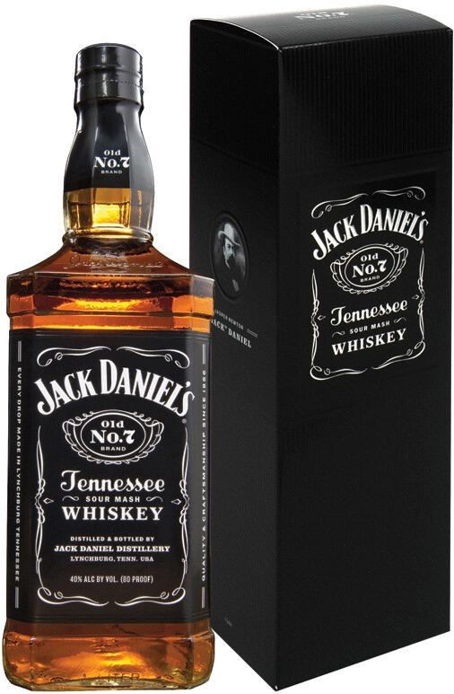 Jack Daniel's Whisky USA Tennessee Blended 40 % vol. 