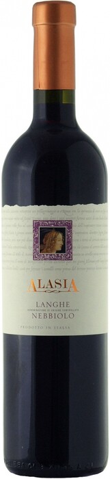 In the photo image Alasia Langhe DOC Nebbiolo, 2014, 0.75 L