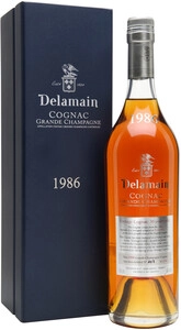 Delamain, Vintage 1986, gift box, 0.7 л