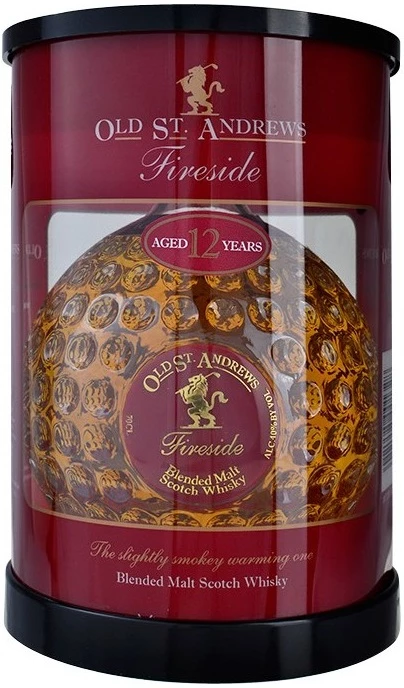 Whisky Old St. Andrews, Fireside 12 Years Old, in tube, 700 ml Old