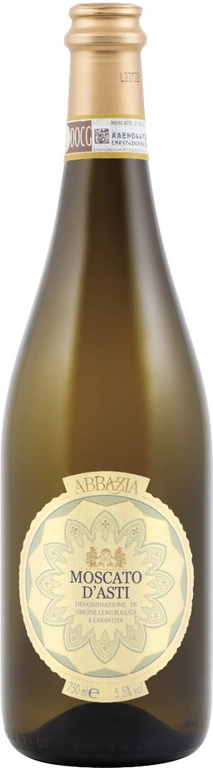 Sparkling wine Abbazia Moscato d'Asti DOCG, 750 ml Abbazia Moscato