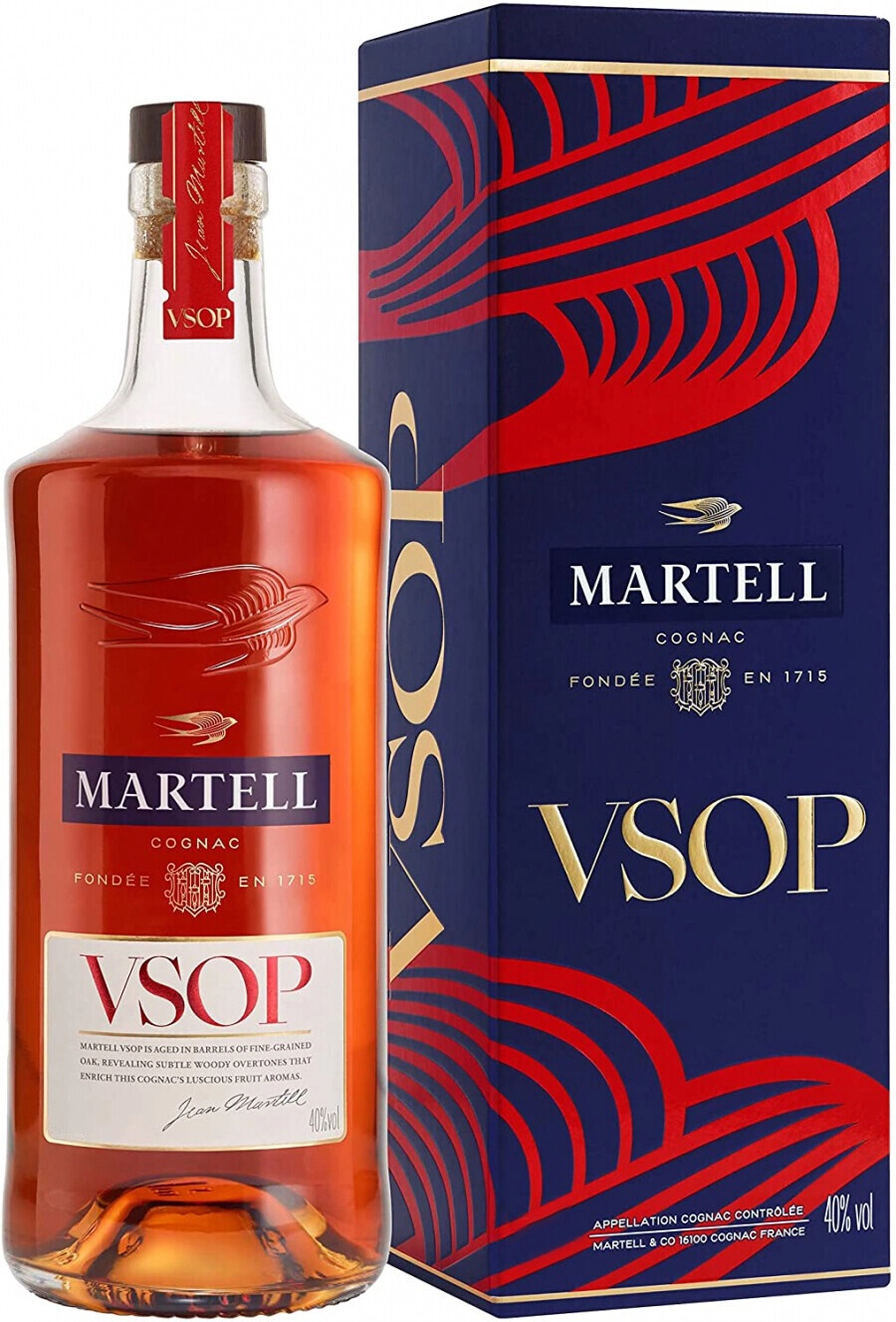 Cognac Martell VSOP, gift box, 500 ml Martell VSOP, gift box