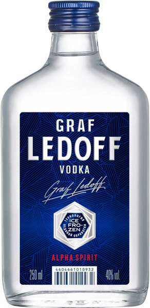 Водка «Graf Ledoff», 0.25 л — купить водку «Граф Ледофф», 250 мл