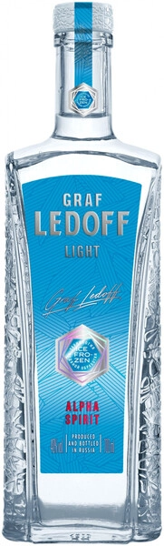 Водка «Graf Ledoff» Light, 0.7 л — купить водку «Граф Ледофф» Лайт