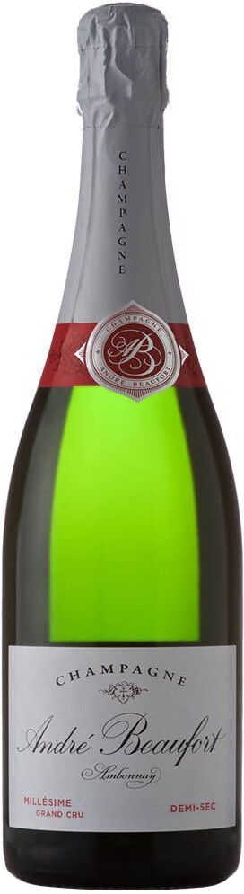 Champagne Andre Beaufort, Demi-Sec Millesime, 2005, 750 ml Andre