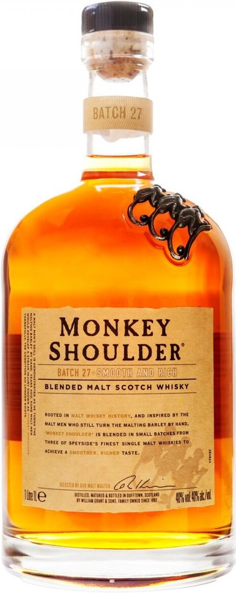 Whisky Monkey Shoulder, 1000 ml Monkey Shoulder – price, reviews
