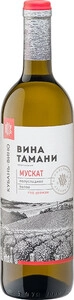 Кубань-Вино, Вина Тамани Мускат полусладкое, 0.7 л