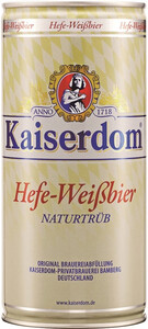 Kaiserdom Hefe-Weissbier, in can, 1 л