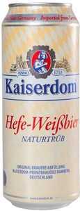 Kaiserdom Hefe-Weissbier, in can, 0.5 л