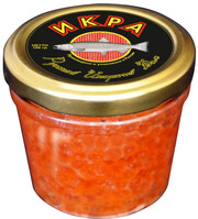 Russian Caviar House, Pink Salmon Caviar, glass, 100 g