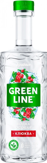 Суреттегі сурет Bulbash Greenline Cranberry, 0.5 L