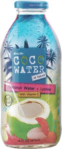 Минеральная вода Exotic Cocowater With Lychee, 473 мл