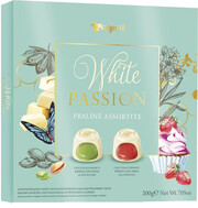 Vergani, White Passion Praline Assortite, 200 г