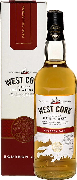 7. West cork виски blended irish. 5. 7. 7 л.