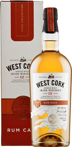 West Cork Rum Cask 12 Years, gift box, 0.7 L