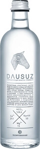 Минеральная вода Даусуз Газированная, в стеклянной бутылке, 0.5 л