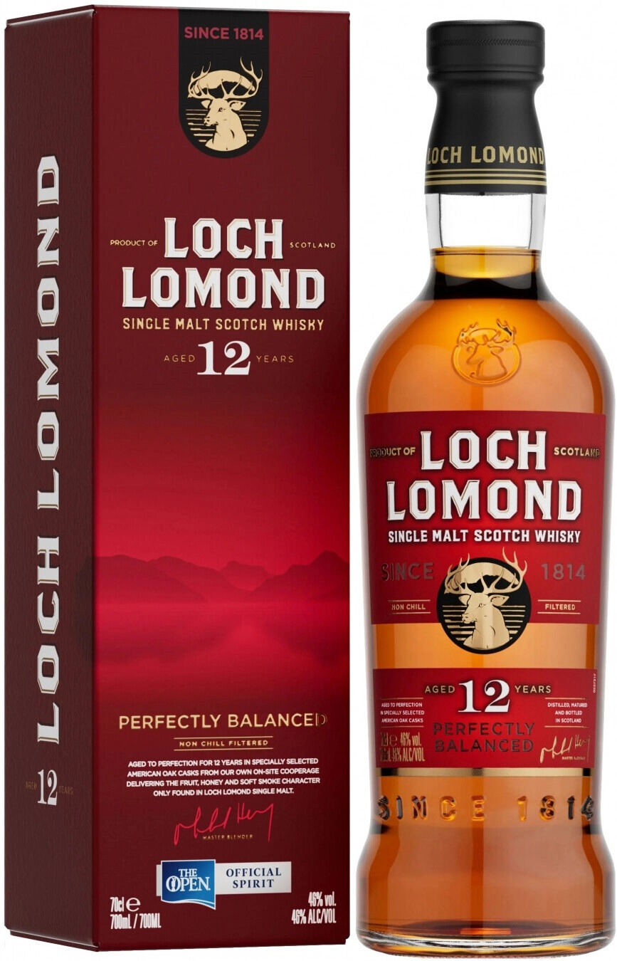 Whisky Loch Lomond 12 Years Old, gift box, 700 ml Loch Lomond 12 Years Old,  gift box – price, reviews