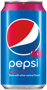 Pepsi Wild Cherry (USA), in can, 355 ml