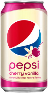 Pepsi Cherry Vanilla (USA), in can, 355 ml