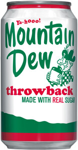 Mountain Dew Throwback (USA), in can, 355 ml