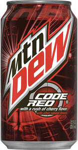 Mountain Dew Red Code (USA), in can, 355 ml