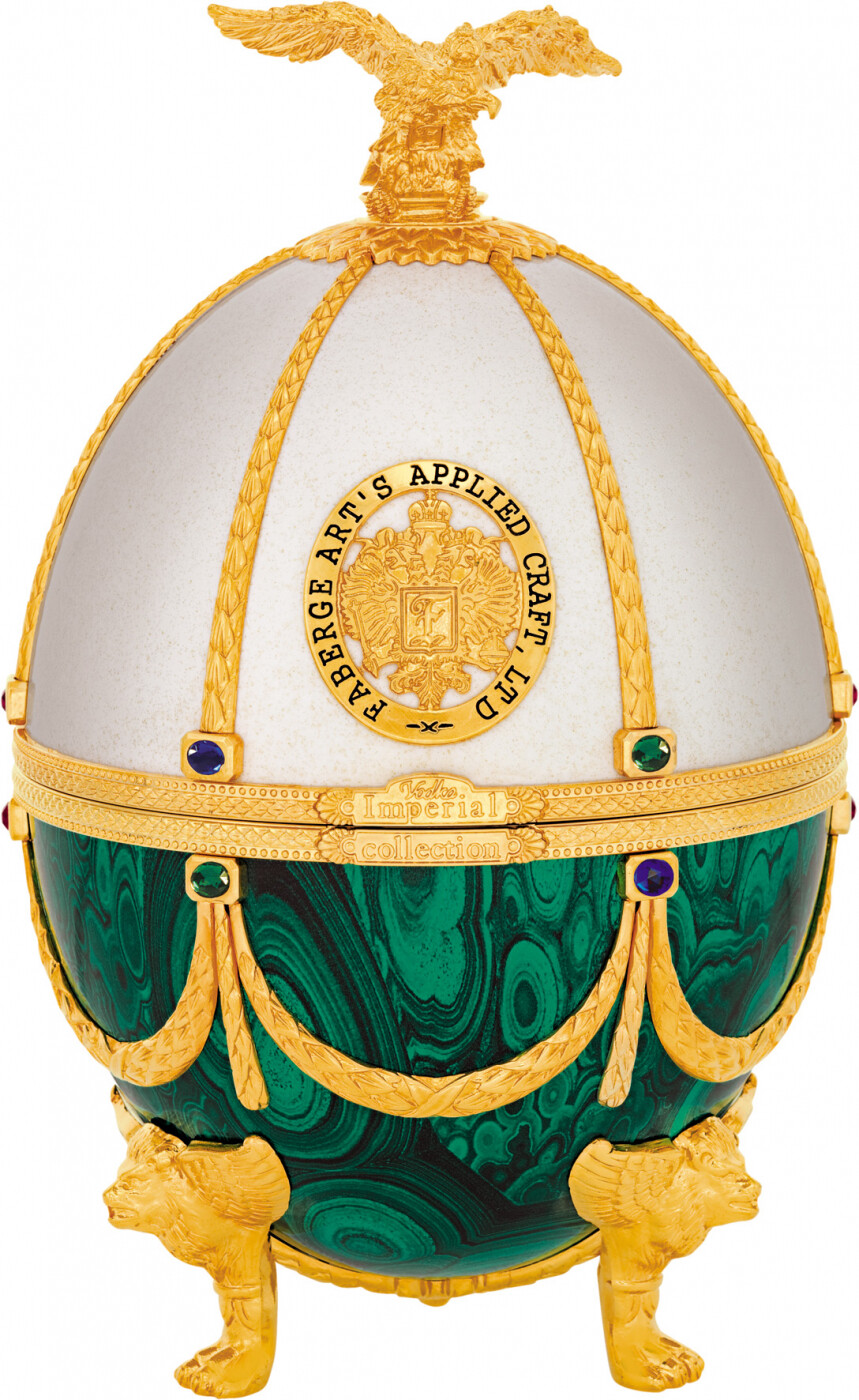 Set Ladoga, Gift set Imperial Collection, case Faberge Eggs