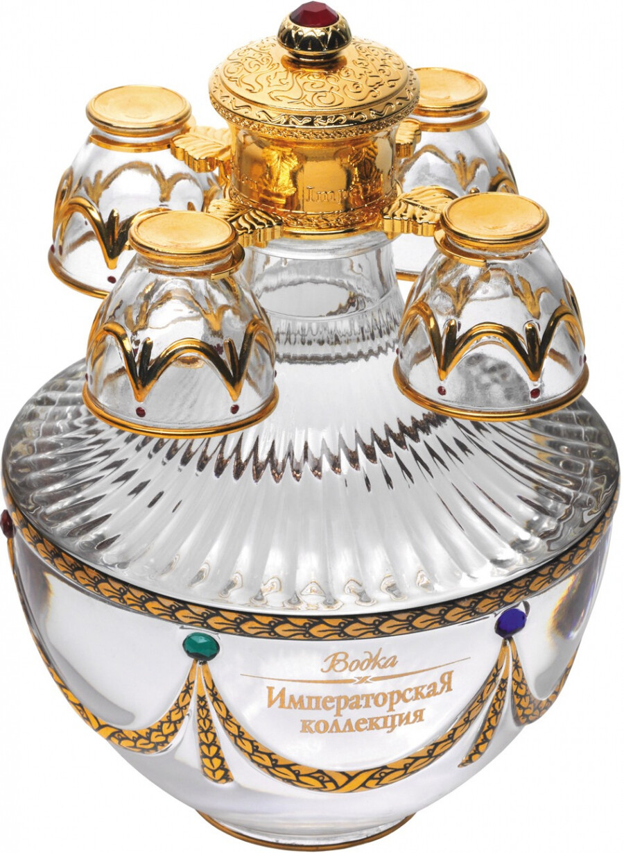 Set Ladoga, Gift set Imperial Collection, case Faberge Eggs