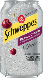 Schweppes Black Cherry, in can, 355 ml