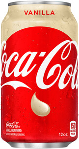 Coca-Cola Vanilla (USA), in can, 355 мл