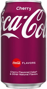Безалкогольный напиток Coca-Cola Cherry (USA), in can, 355 мл