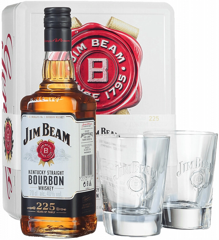 Kentucky Whiskey Glasses - 2 Set