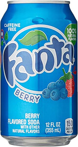 Fanta Berry (USA), in can, 355 ml