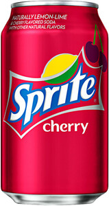 Sprite Cherry (USA), in can, 355 мл