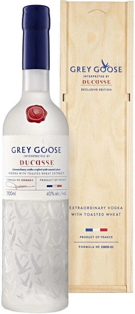 Grey Goose Vodka - large empty liquor bottle w/ cork, 1.75L, Imported frm  France