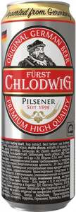 Furst Chlodwig Pilsener, in can, 0.5 L