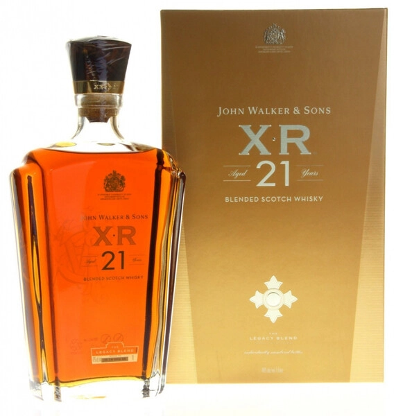 Виски Johnnie Walker, XR 21 Years Old, в подарочной коробке, 1 л