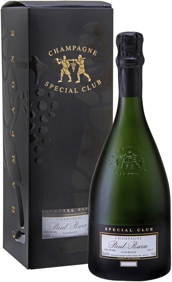 Champagne Paul Bara, Special Club Brut Grand Cru, AOC, 2008, gift