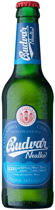 Суреттегі сурет Budweiser Budvar B:Free, Non-Alcoholic, 0.33 L