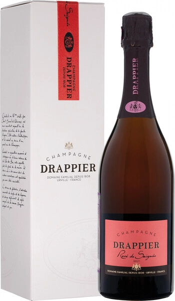 Drappier Rosé Brut 750ml Шампанское шампанское-розовое сухое Шампань Драппье, Брют Розе, в