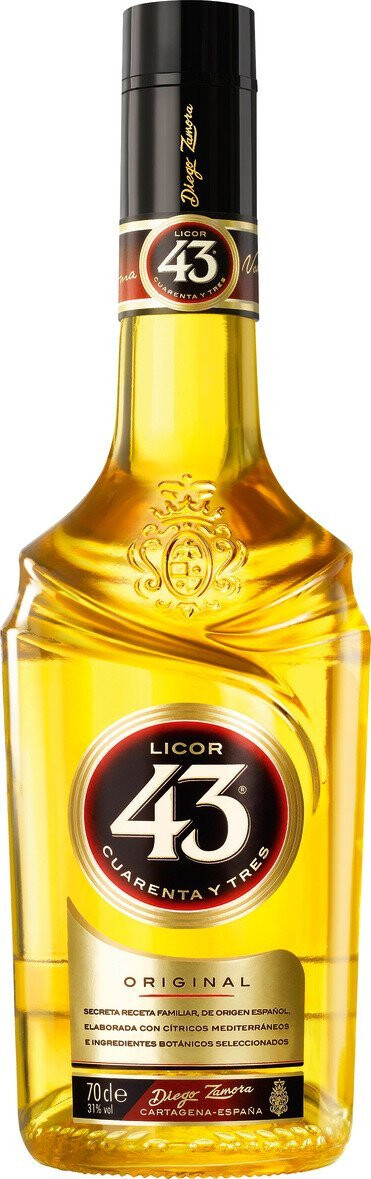 Liqueur Licor 43 Cuarenta Y Tres Original, 700 ml Licor 43 ...